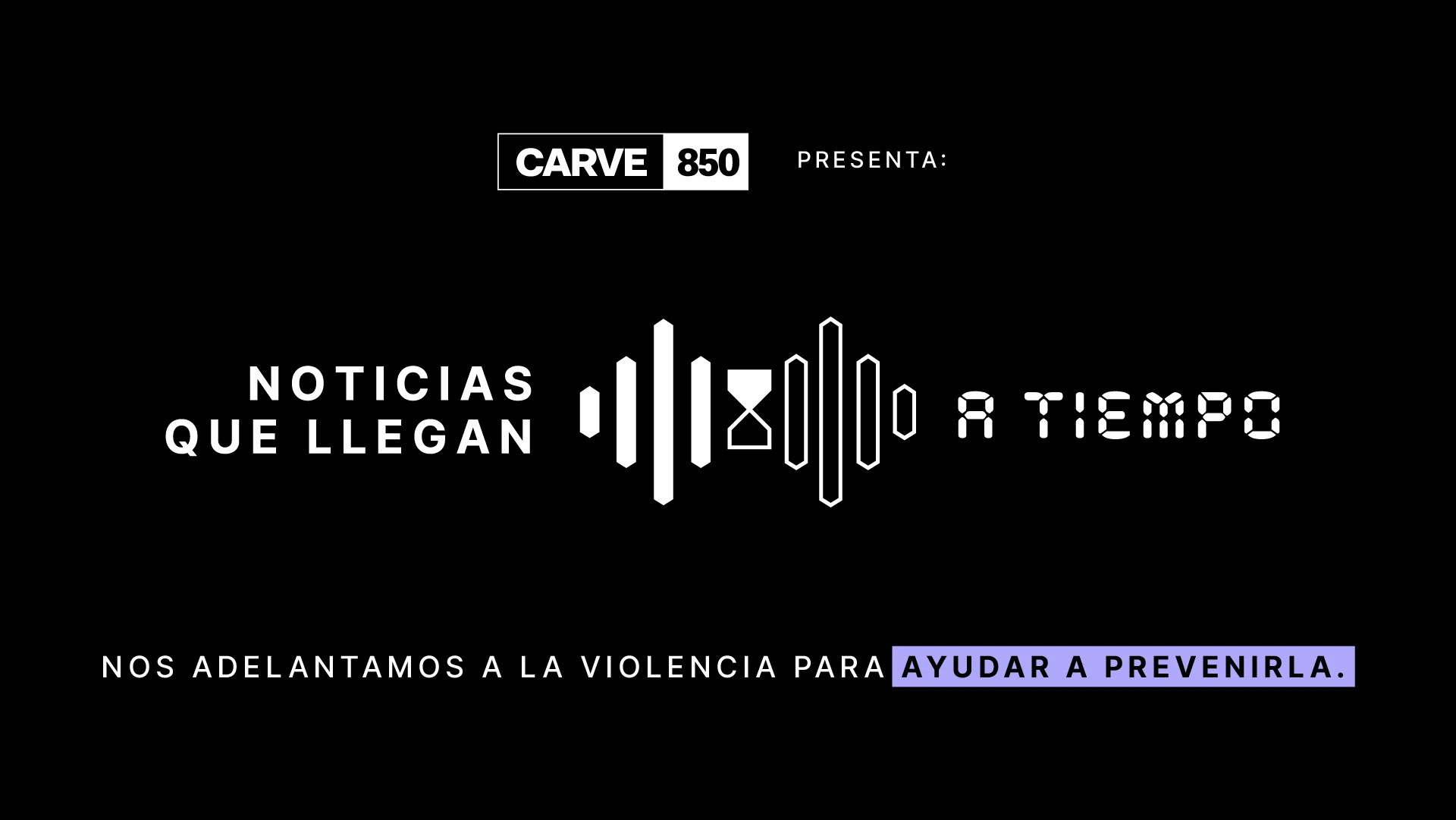 Noticias que llegan a tiempo — pieza 1